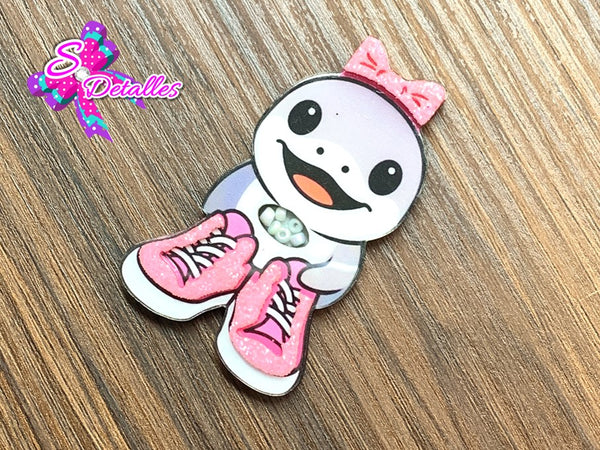 CMSI0021 - Shaker Importado de 4cm x 6cm - Tenis Tralalero