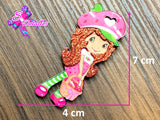 CMS10129 - Shaker de 4cm x 7cm - Fresita