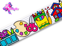 LBP07170 - Listón Impreso de 7,5 cm - Clases (por metro)