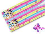 LBP07308 - Listón Estampado de 7,5 cm - Bluey (Tira de 81 cm)