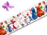 LBP07290 - Listón Estampado de 7,5 cm - Ratatouille (por metro)