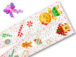 LBP27448 - Listón Estampado de 7,5 cm - Navidad (Tira)