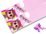 LBP07252 - Listón Estampado de 7,5 cm - Maestra (por tira de 89 cm)
