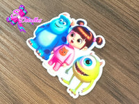 CM00155 - Resina de 5cm x 4cm - Monster Inc