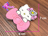 CMS10092 - Shaker de 6cm x 7cm - Hello Kitty