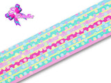 LBP07456 - Listón Estampado de 7,5 cm - Puntos (por metro)