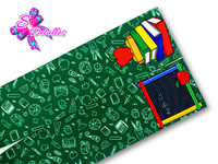 LBP07266 - Listón Impreso de 7,5 cm - Clases (Tira de 82 m)