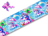 LBP07236 - Listón Impreso de 7,5 cm - Unicornio (por metro)