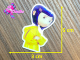 CM00032 - Resina de 3cm x 5cm - Coraline