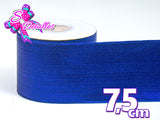 LBM07002 - Listón Metalico de 7,5 cm - Azul Rey (por metro)