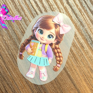 PDTF0101 - Planchable DTF de 3cm x 5cm - Muñecas