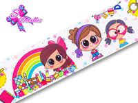 LBP07132 - Listón Impreso de 7,5 cm - Clases (por metro)