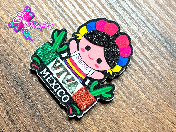 CMS10122 - Shaker de 7cm x 6cm - Mexico