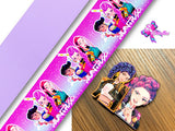 PAQ01229 - 1 Listón Estampado + 1 Listón Unicolor + 1 Shaker Grande para Moño
