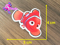 CM00158 - Resina de 5cm x 4cm - Buscando a Nemo