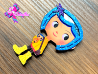 CMS10079 - Shaker de 5cm x 7cm - Coraline