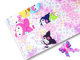 LBP07256 - Listón Estampado de 7,5 cm - My Melody (por tira)
