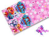 LBP07356 - Listón Estampado de 7,5 cm - Paw Patrol (Tira de 89 cm)