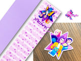 PXQ00057 - 1 Listón Estampado + 1 Listón Unicolor + 1 Resina para Moño