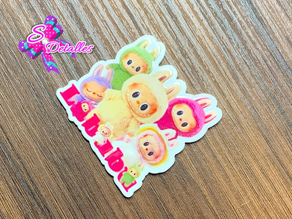 CM00052 - Resina de 5cm x 5cm - Labubu