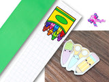 PXQ00405 - 1 Listón Estampado + 1 Listón Unicolor + 1 Resina para Moño