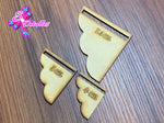 PMDF0005 - Set de 3 Puntas MDF #5 de 7,5cm, 5cm y 4cm