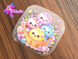 PDTF0027 - Planchable DTF de 7cm x 7cm - Dumplings