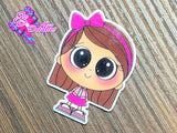 CM00098 - Resina de 4cm x 5cm - Muñeca