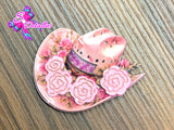 CMS10179 - Shaker de 7cm x 6cm - Sombrero Vaquera