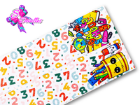 LBP07295 - Listón Impreso de 7,5 cm - Clases (Tira de 91 cm)