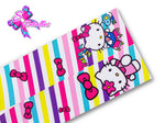 LBP07358 - Listón Impreso de 7,5 cm - Hello Kitty (Tira de 89 cm)