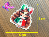 CM00187 - Resina de 5cm x 5cm - Mexico