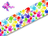 LBP07441 - Listón Estampado de 7,5 cm - Niños (por metro)
