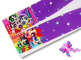 LBP07271 - Listón Estampado de 7,5 cm - Chicas Super Poderosas (Tira de 88 cm)