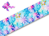 LBP07217 - Listón Impreso de 7,5 cm - Nieve (por metro)