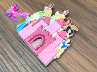 CMS10102 - Shaker de 7cm x 7cm - Princesas