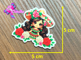 CM00190 - Resina de 5cm x 5cm - Mexico