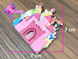 CMS10102 - Shaker de 7cm x 7cm - Princesas