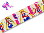 LBP06115 - Listón Impreso de 5,0 cm - Sailor Moon (por metro)