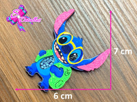CMS10171 - Shaker de 6cm x 7cm - Lilo y stitch