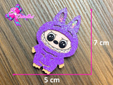 CMS10151 - Shaker de 5cm x 7cm - Labubu Morado
