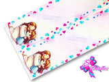 LBP07110 - Listón Estampado de 7,5 cm - Jesus (por tira)