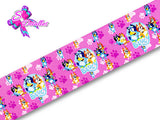 LBP06108 - Listón Estampado de 5,0 cm - Bluey (por metro)