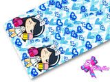 LBP07319 - Listón Estampado de 7,5 cm - Clases (por metro)