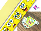 PXQ00279 - 1 Listón Estampado + 1 Listón Unicolor + 1 Resina para Moño