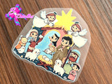 PDTF0008 - Planchable DTF de 7cm x 7cm - Jesus