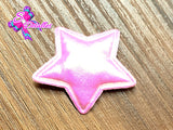 CMS30046 - Vinil de 3cm x 3cm - Estrella Rosa