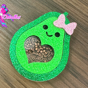 CMS10072 - Shaker de 6cm x 8cm - Aguacate