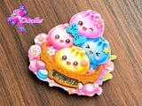 CMS10143 - Shaker de 7cm x 7cm - Dumplings