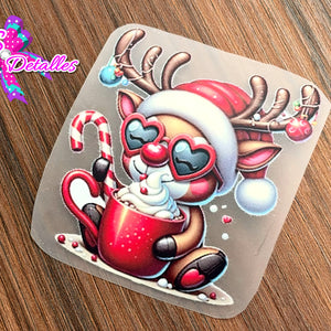PDTF4014 - Planchable DTF de 7cm x 7cm - Navidad